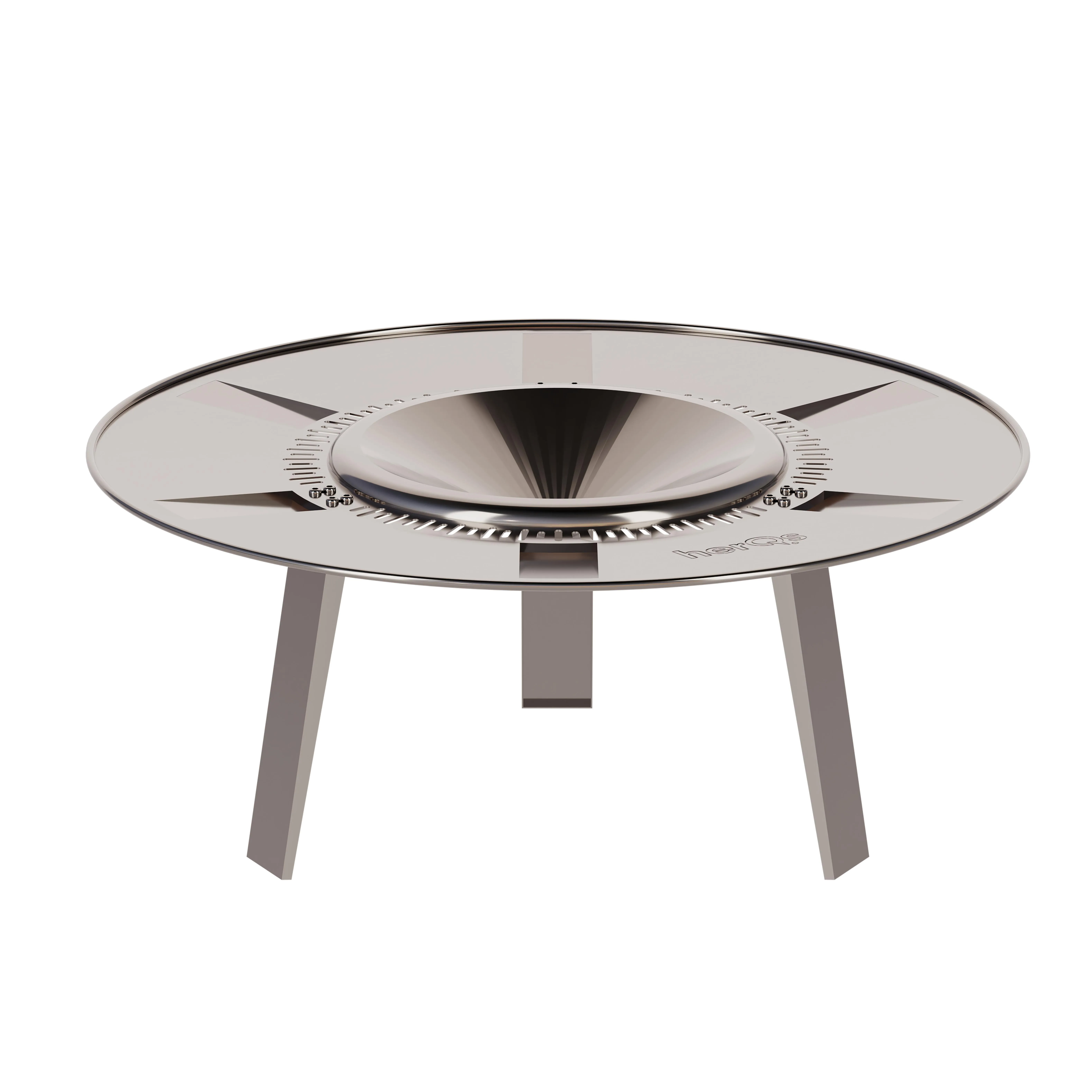 herQs Blaze Heater – novirza siltumu lejup - Nerūsējošais tērauds