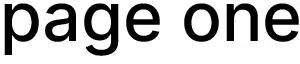 pageone Logo